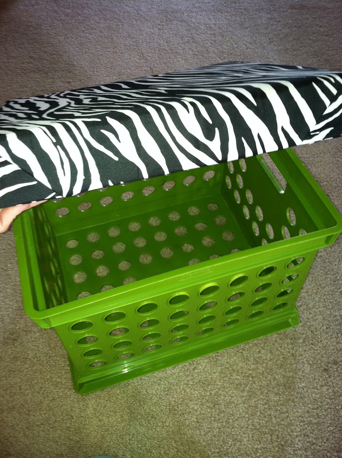 It's a Jungle Out There! A Kindergarten Blog DIY File Crate Seat for