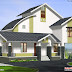 Contemporary home design for stepped ground - 3067 Sq. Ft.