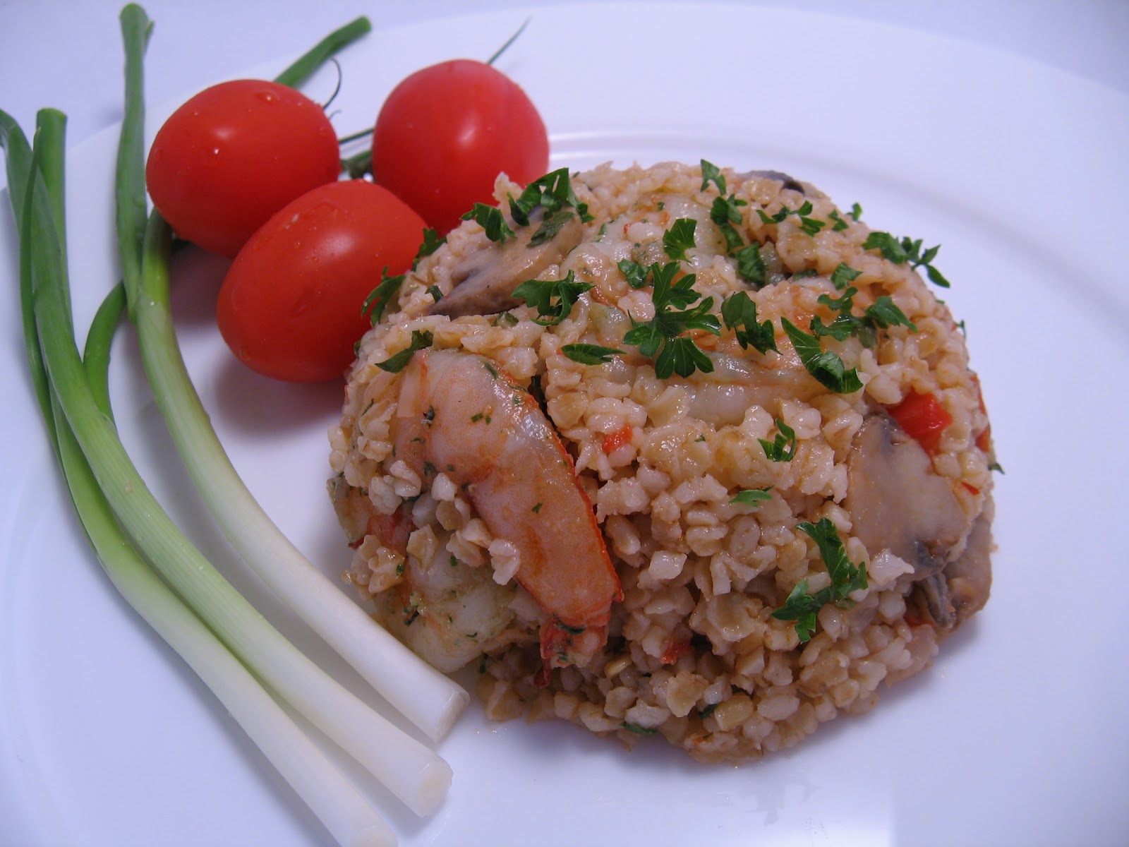 Yasemin's Kitchen Bar Pilaf with Shrimps Karidesli Meyhane Pilavı
