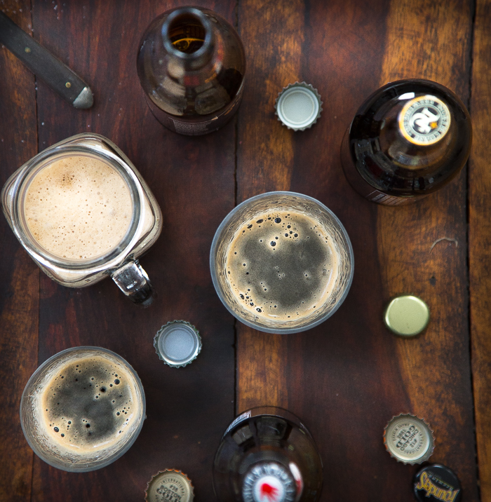 three little halves Beer Lovers United Guinness Lacquered Pork Belly