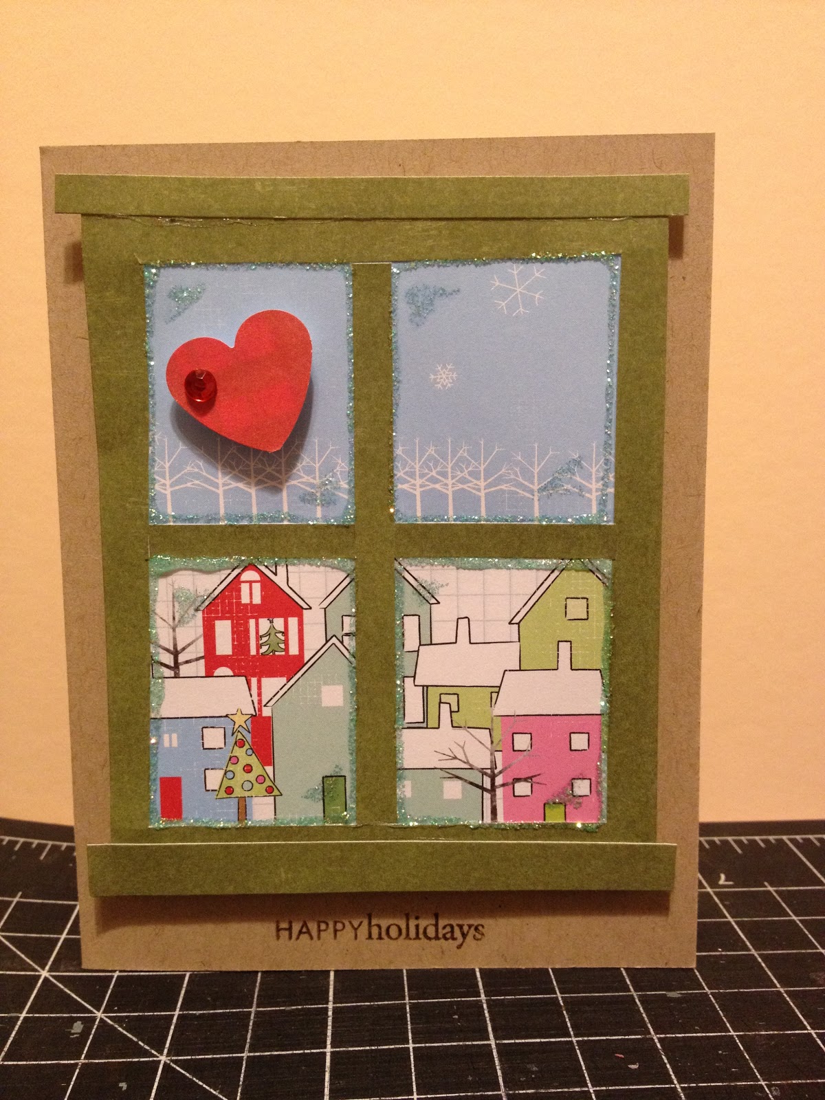 Cards holiday christmas unique custom folding corporate order card Madcap Frenzy: graphic design, DIY and everything in-between: Christmas