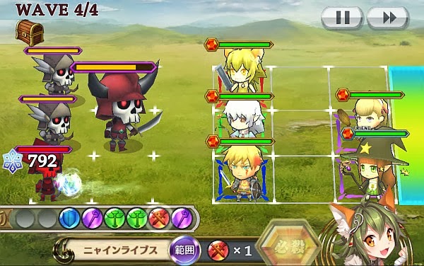 第2回のBOSSは戦士ガイコツ