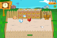 لعبة مزرعة الدجاج 
