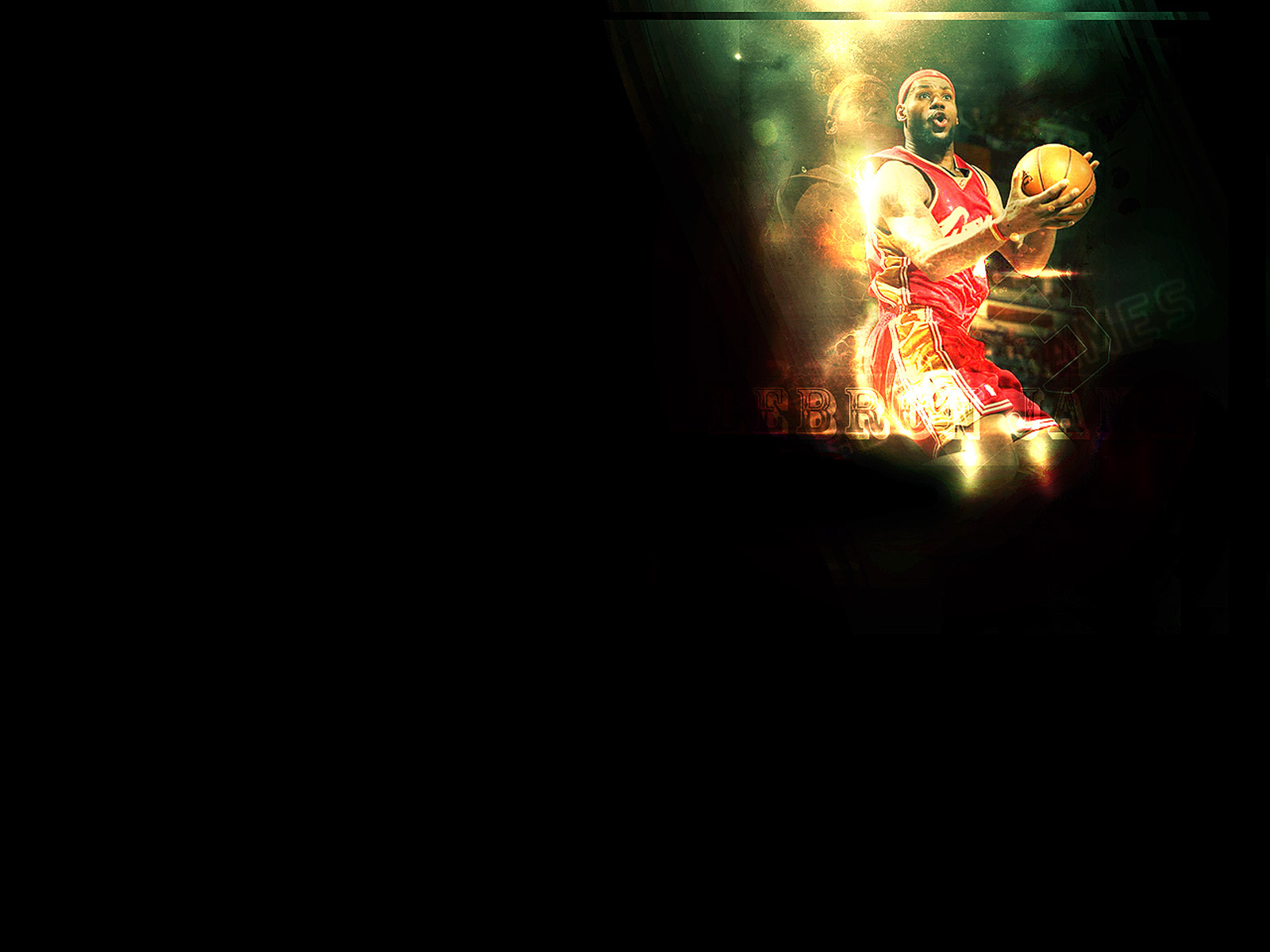 lebron james black wallpaper Free