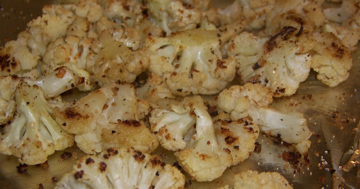 Stefanies Cooking Spot Roasted Cauliflower