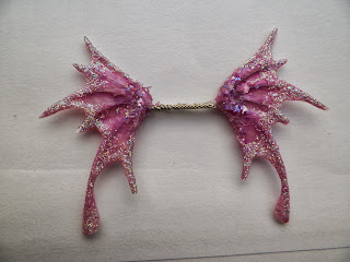 One of a kind fairy wings. Property of Cassie's Creative Crafts