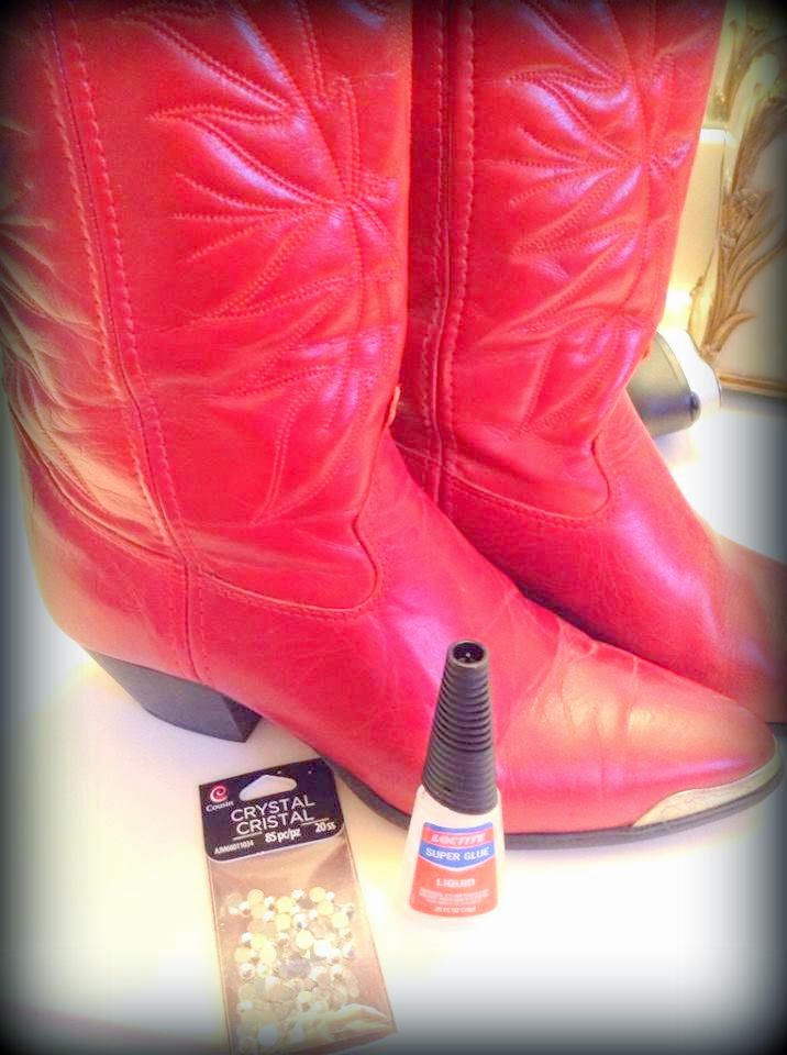 bedazzled cowboy boots