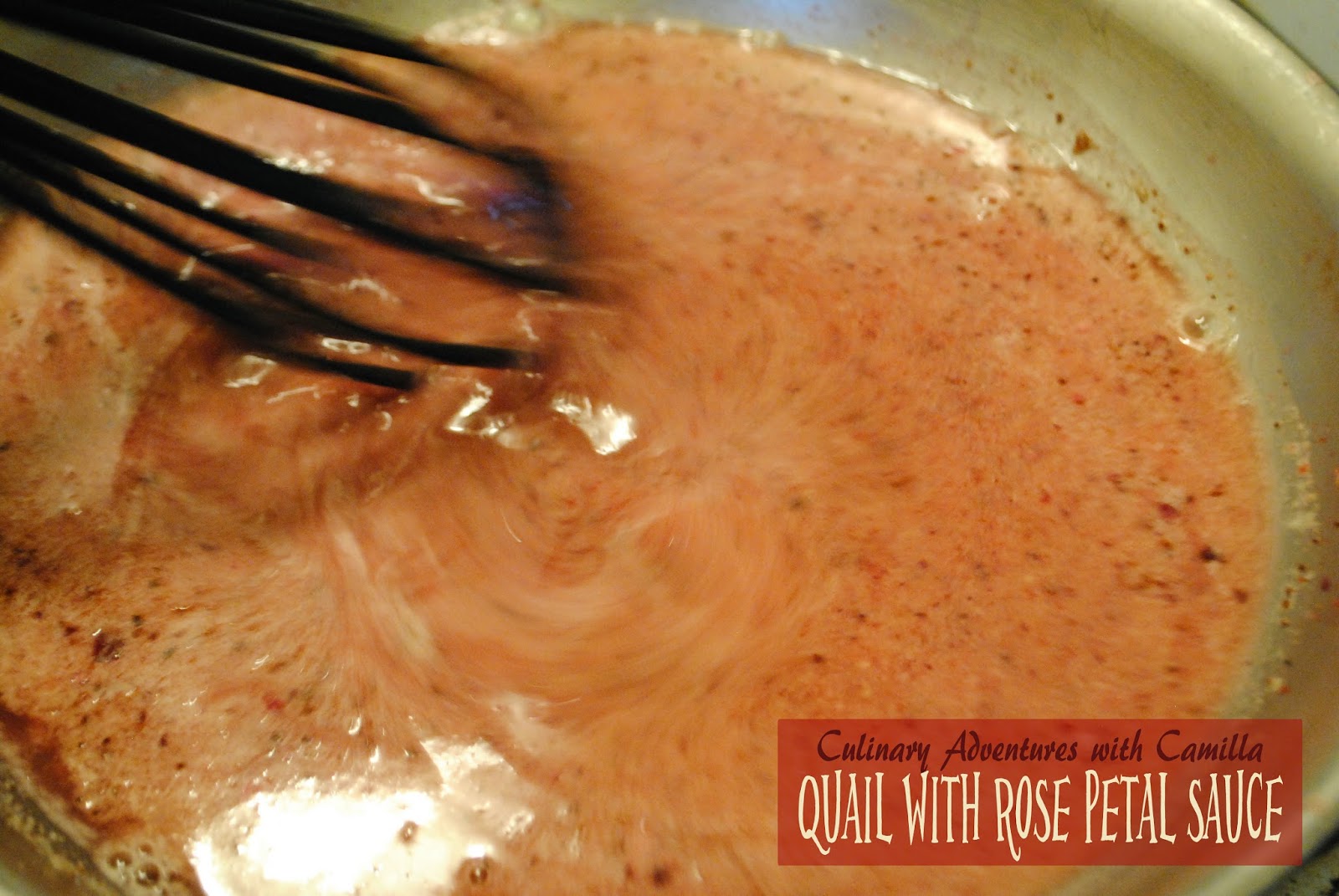 Food'N'Flix PassionIgniting Quail in Rose Petal Sauce