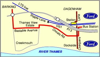 Ford Dagenham Site Map Public Transport Experience: Delving Into Dagenham Dock [1]
