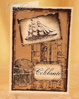 Stamping with Teena: Male Happy Birthday Card