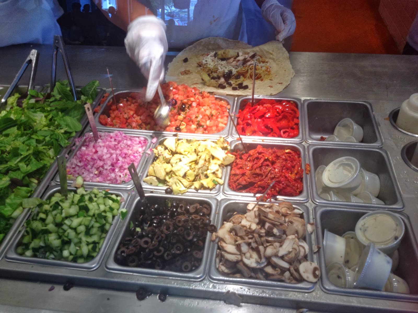 Restaurant Review Piada (fast casual Italian) + GIVEAWAY! The Food