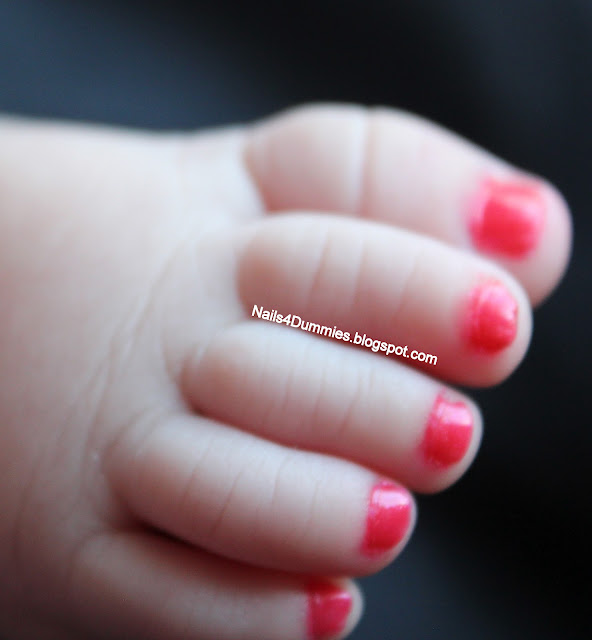 baby pedicure