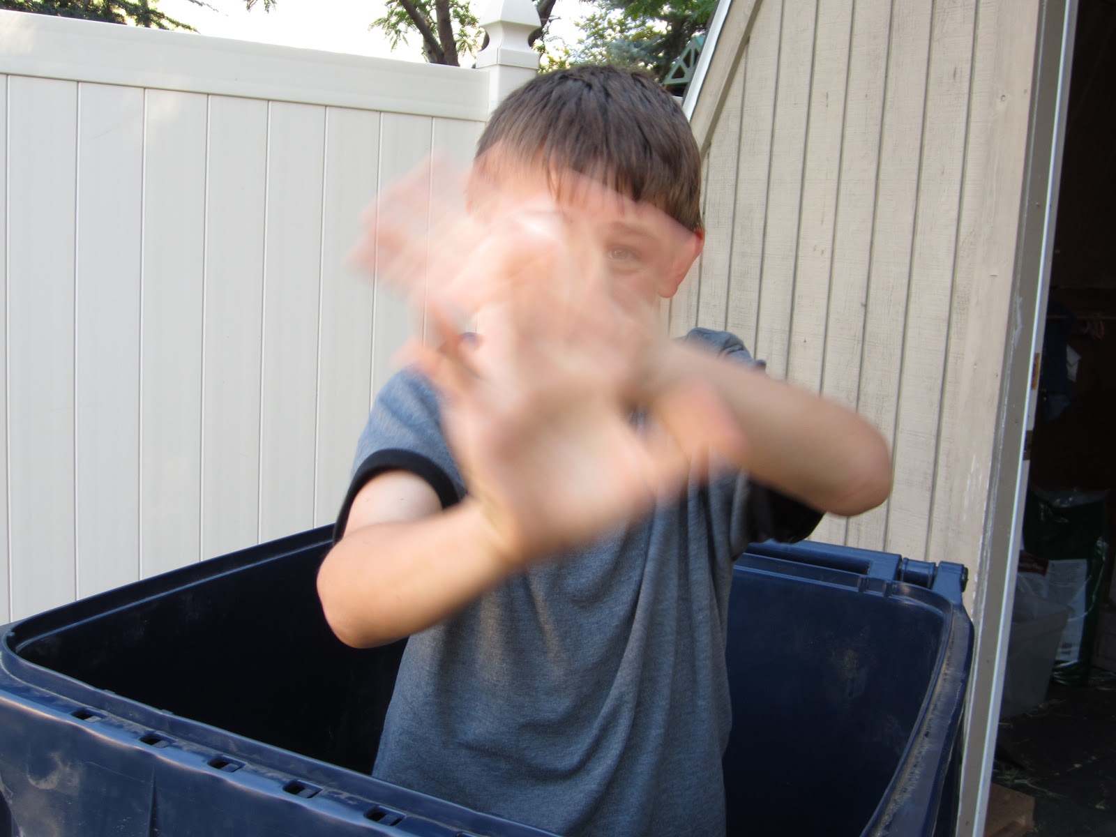 Our Life with 12 Kids * ** The Imagination Trash Bin