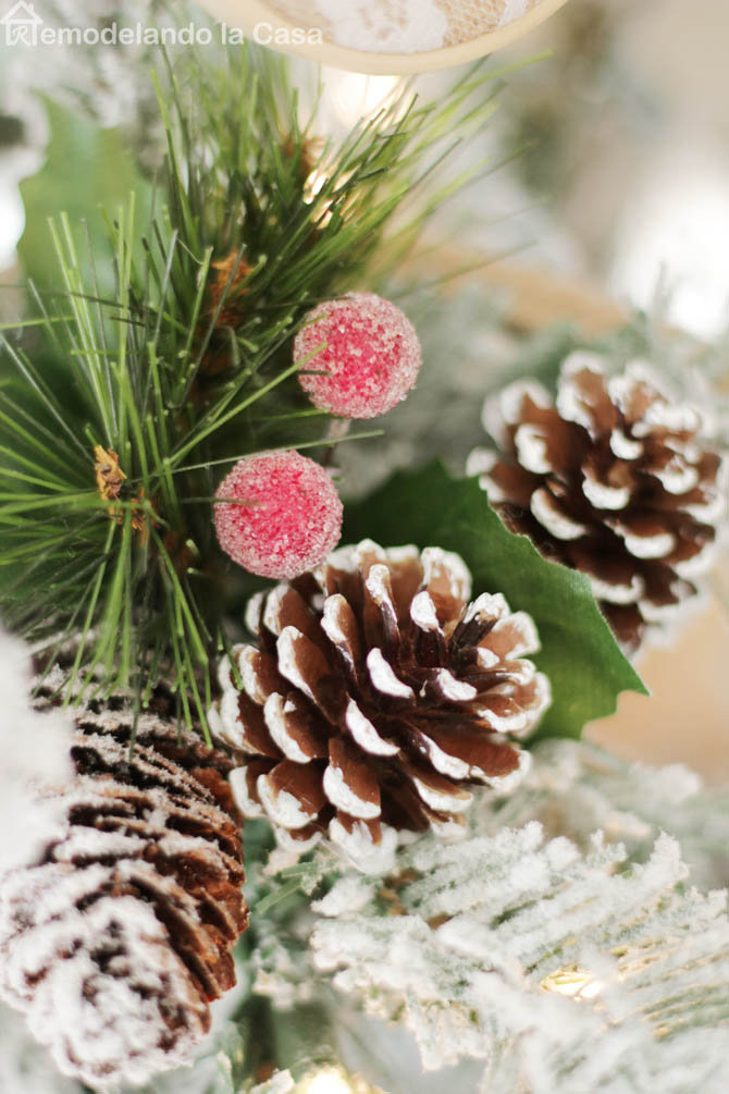 natural rustic christmas tree remodelando la casa diy pine cone christmas tree