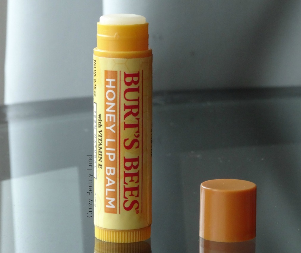 Burt's Bees Beeswax Honey Lip Balm with Vitamin E // 100 Natural Lip