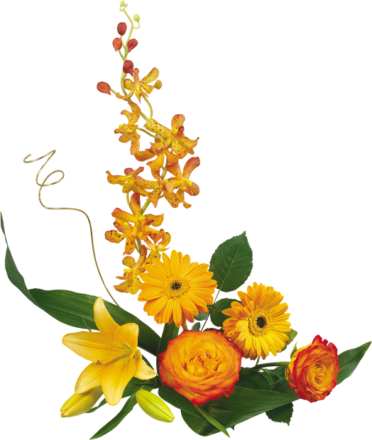 darling scrap autumn bouquets