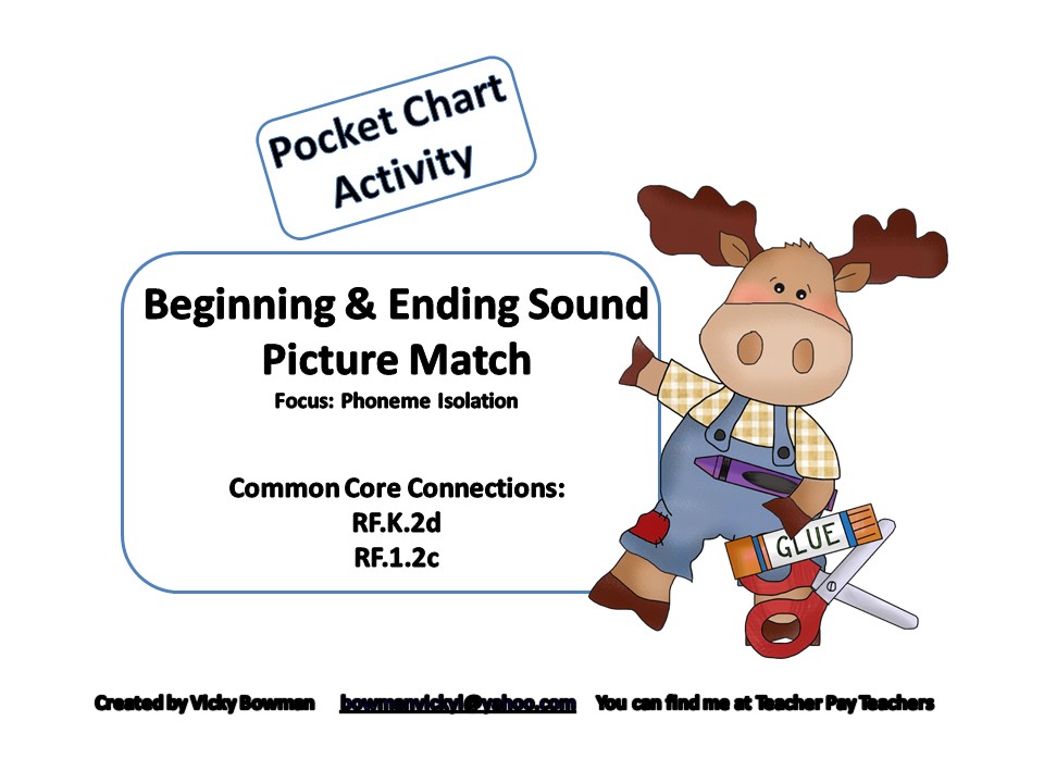 Beginning & Ending Sound Picture Match