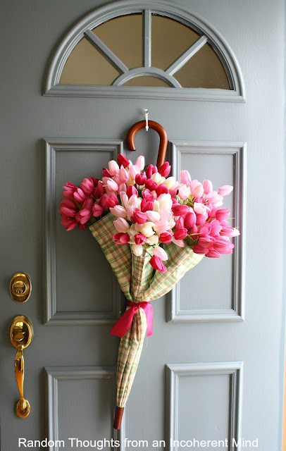 Spring Front Door Decor Without Wreaths