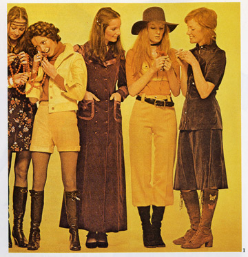 Fashion of the 70s Fashion of the 70s