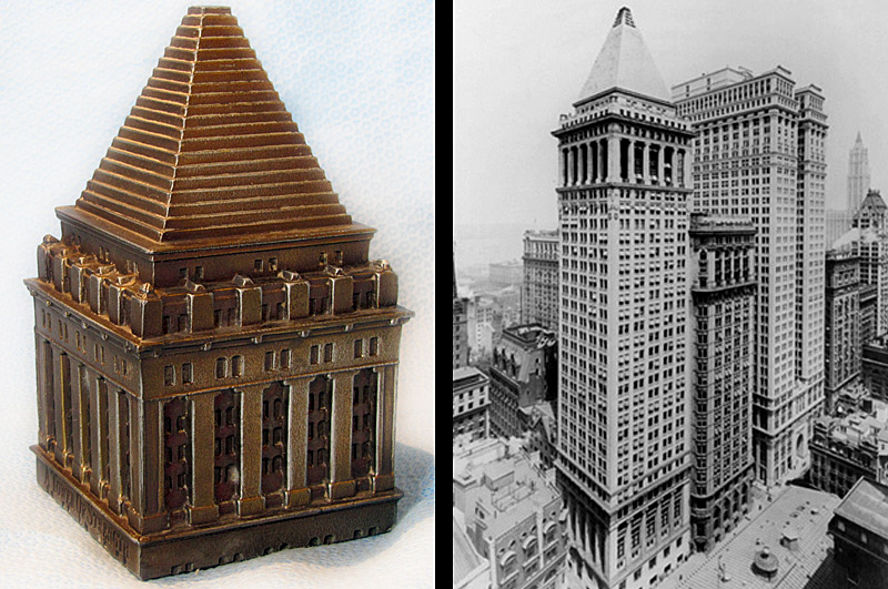 Building Collector Miniature Replicas of Just the Tops of Buildings