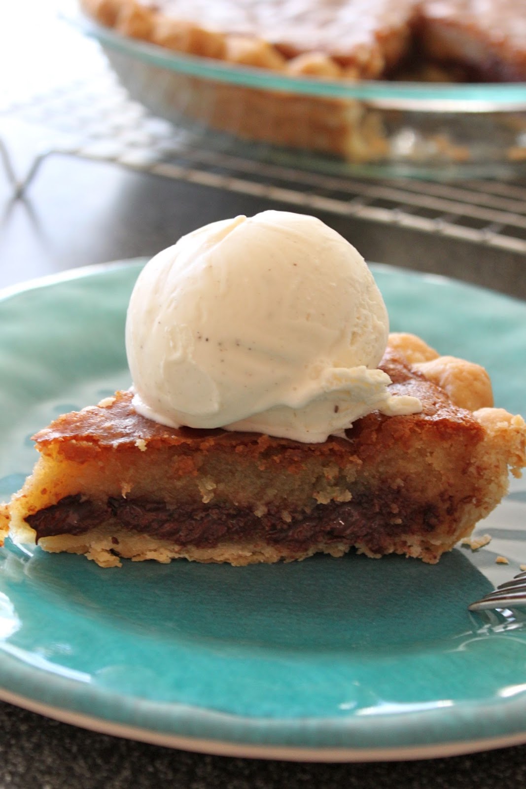 Baked Perfection Chocolate Chip Cookie Pie