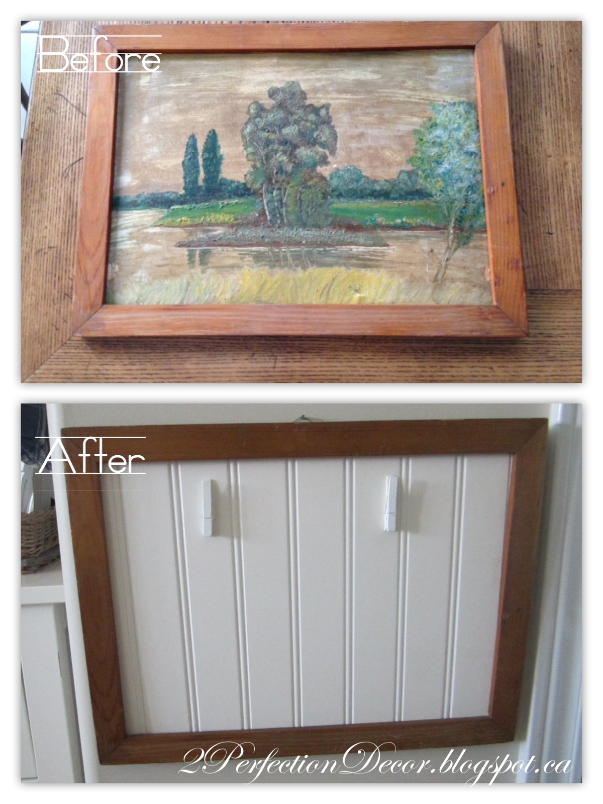 2perfection Decor Vintage Frames Diy