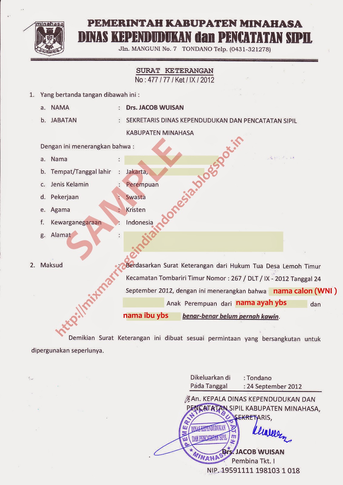 Indonesia India Mixed Marriage Community Step by Step Mengurus