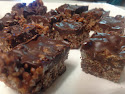 Marshmallow Mars Bars Squares