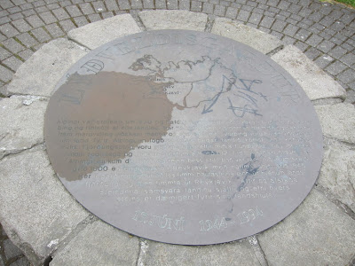 Commemorative Sign of Iceland’s Republic Proclaim