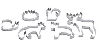 Forest Animal Cookie Cutters