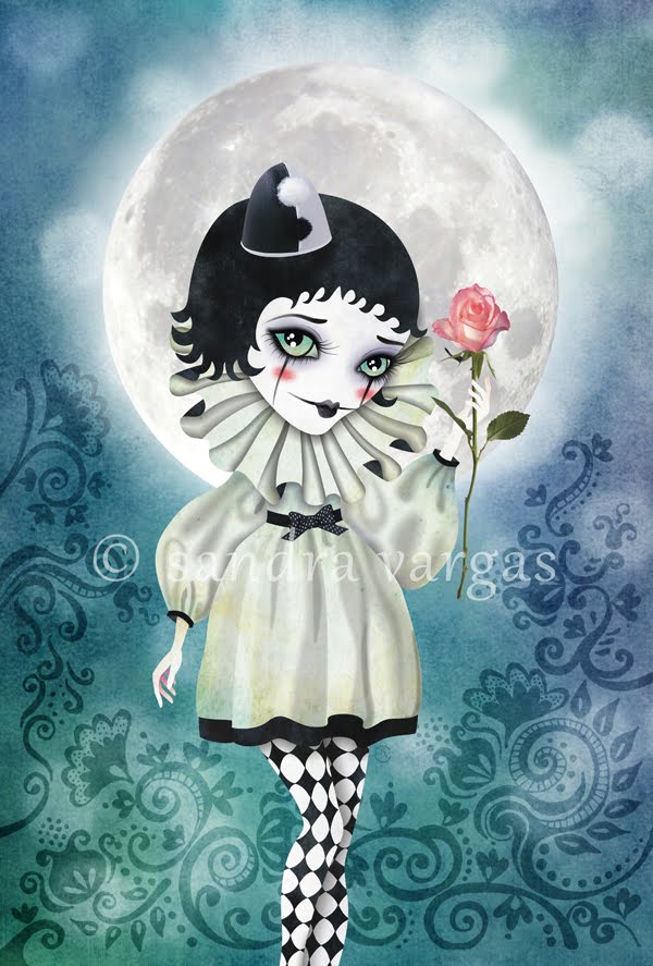 and Pierrot, the sad clown