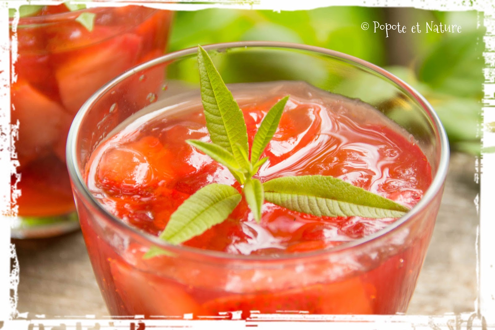 Popote et Nature Profitez des dernières fraises pour faire ce petit