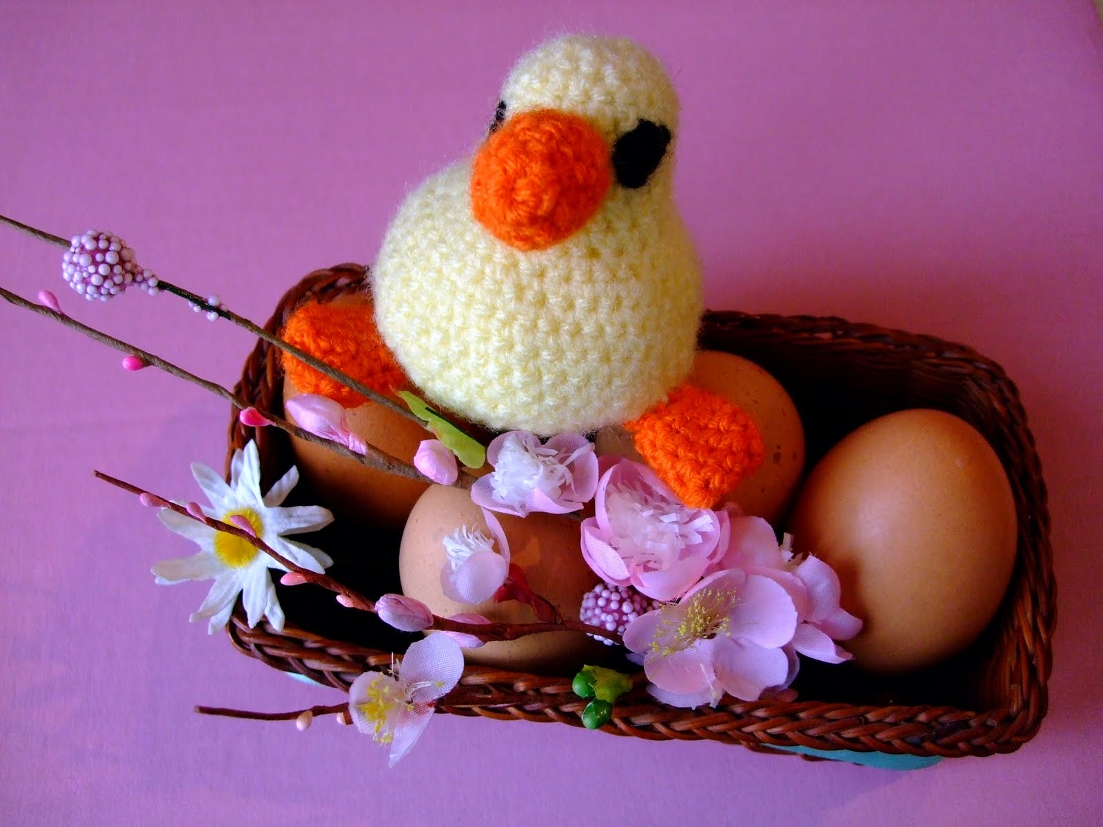 Il blog di Laura: Pulcino alluncinetto (amigurumi)