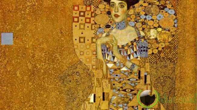 Portrait of Adele Bloch- Bauer oleh Gustav Klimt Portrait of Adele Bloch- Bauer oleh Gustav Klimt