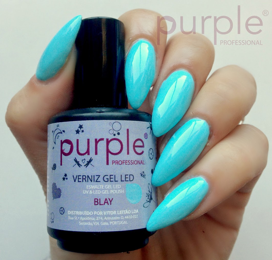 Betty Nails Purple Professional Gel Polish Swatches