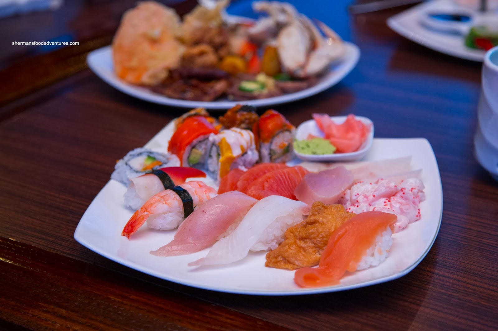 Sherman's Food Adventures TaKe Sushi Buffet