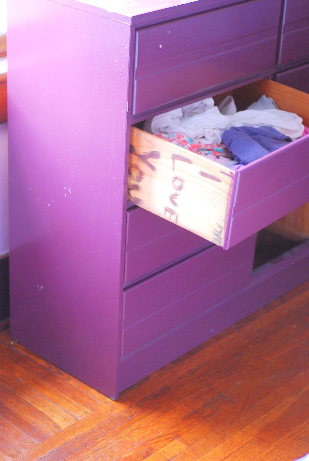 Rachel Zimm The Purple Dresser Redo