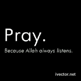 Essay pray to allah image