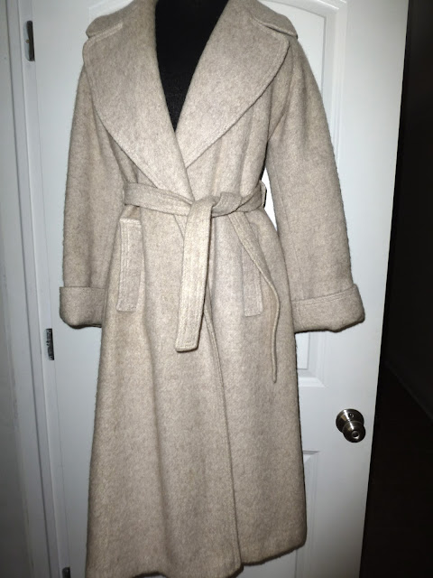 vintage Forecaster of Boston wrap coat