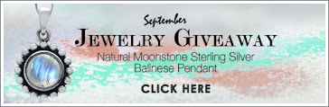 Free monthly Sterling Jewelry Giveaway