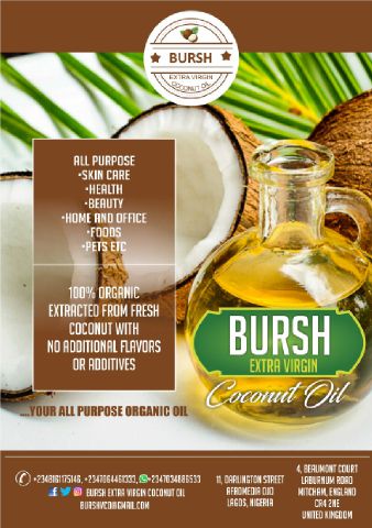 Bursh Coconut Oil