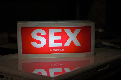 sex in progress sign photo