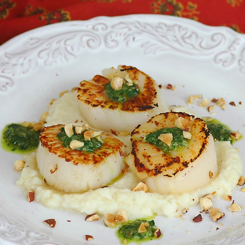 Savoring Time in the Kitchen Seared Sea Scallops with Celery Root