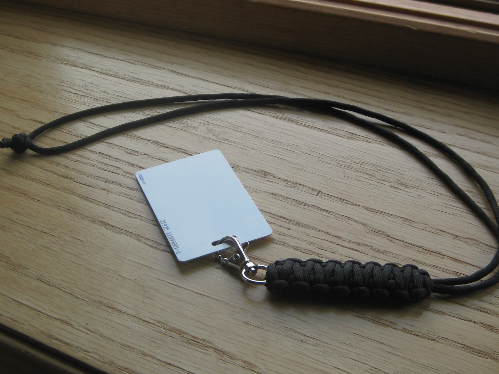 Paracord 101 Neck Lanyard and Key Lanyard