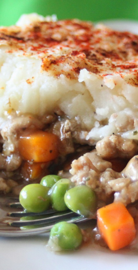 Healthy, Busy Mom: Easy Ground Turkey Shepherd's Pie