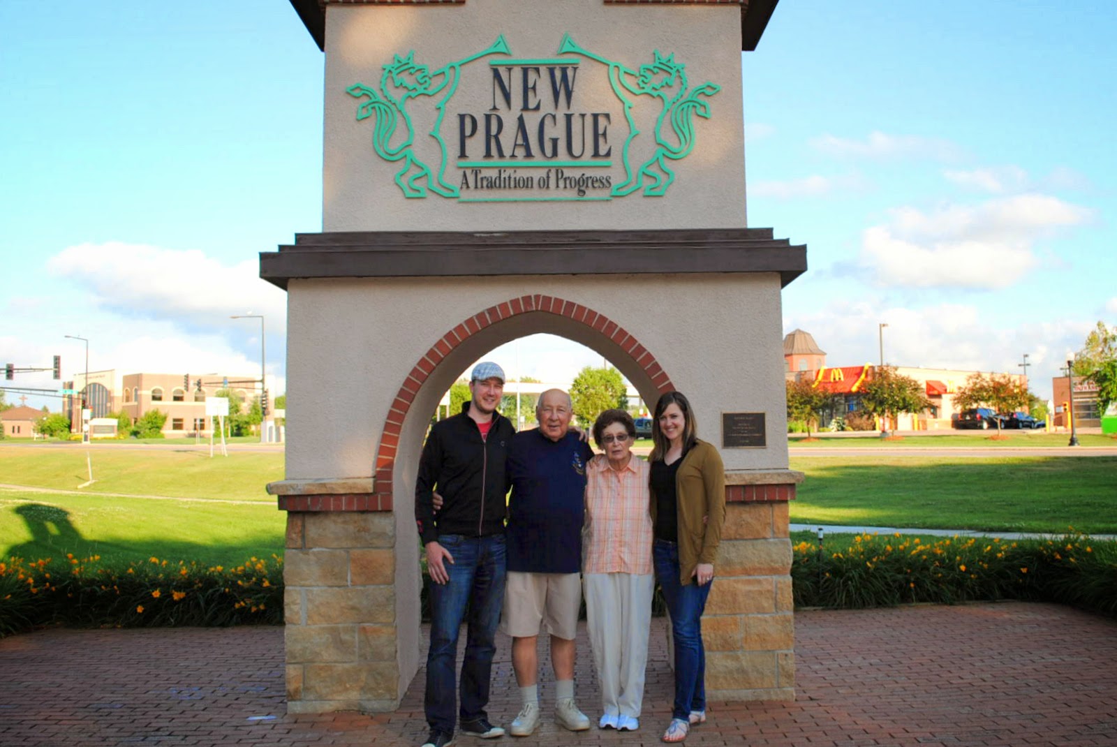 Prague, CZ, to New Prague, MN Czechesotans