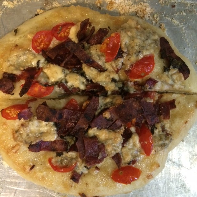 Bossy Italian Wife BLT {Inspired} Flatbread Recipe