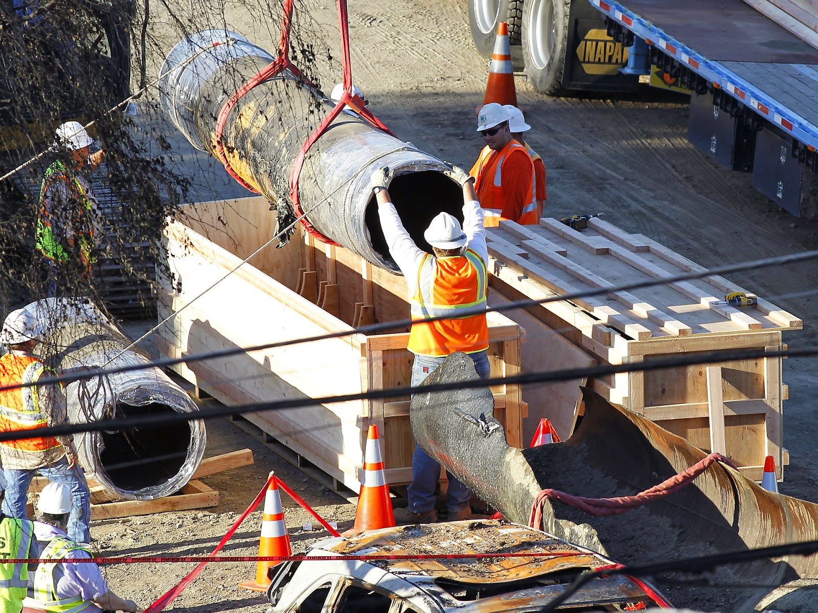 A LOOK AT THE BRITTLELIKE CRACKING OF THE GAS PVC TRANSMISSION OR