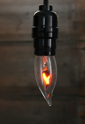 3 watt flickr bulbs perfect low heat solution for vintage and vintage style Halloween lanterns