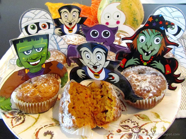 Dyniowe Babeczki Halloween Mama Alergika Gotuje